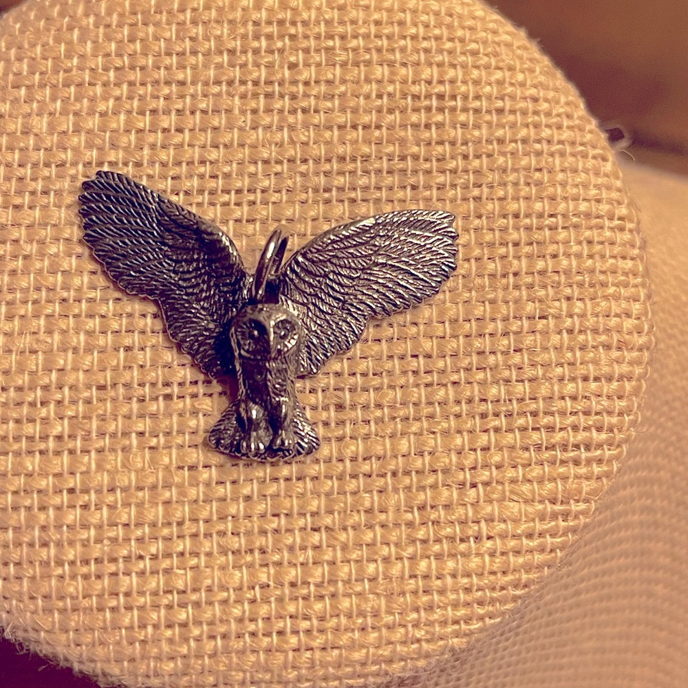 Silver Owl Pendant
